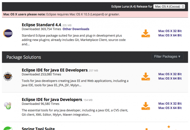 Eclipse luna 64bit  daseemail